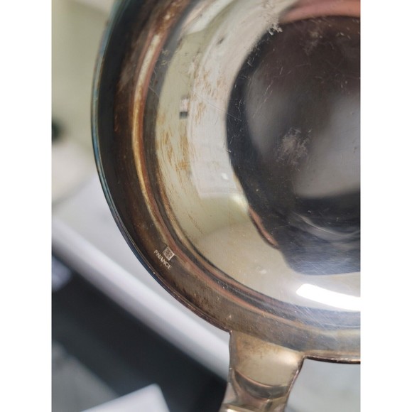 ARIA SILVERPLATE 1984 Solid Soup Ladle By Christofle France - Picture 7 of 12